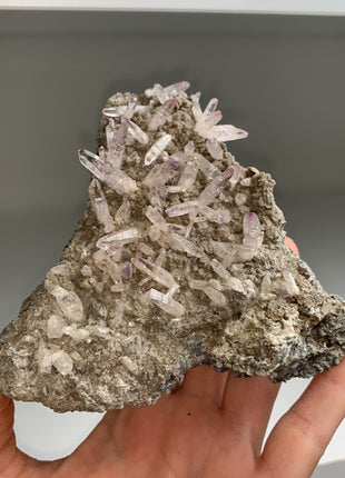 Quartz var Amethyst with Druzy Matrix - From Veracruz, Mexico