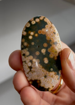 Pink Orbicular Ocean Jasper
