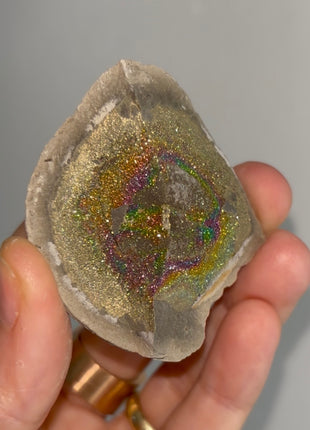 Spectropyrite Specimen from Volga River, Russia 🌈
