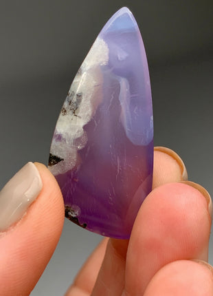 New Arrival ! Purple Moss Chalcedony