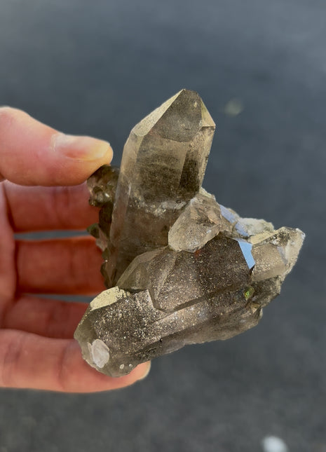 Fully Crystallized Chlorite Quartz - From French Alps