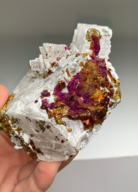 Incredible Chalcopyrite on Dolomite - From Baisha Copper mine