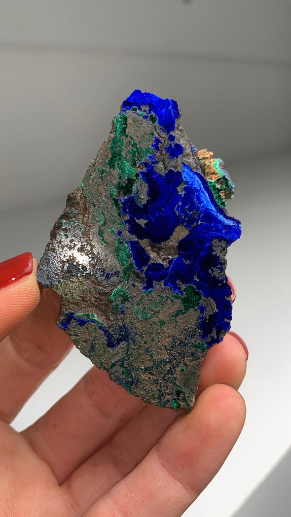 Rare and Amazing ! Blue Azurite from Siberia, Russia