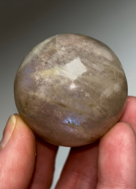Flashy Rainbow Moonstone Sphere