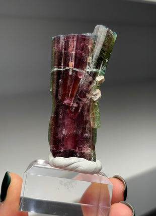 Amazing ! Red Green Tourmaline Collection # 311