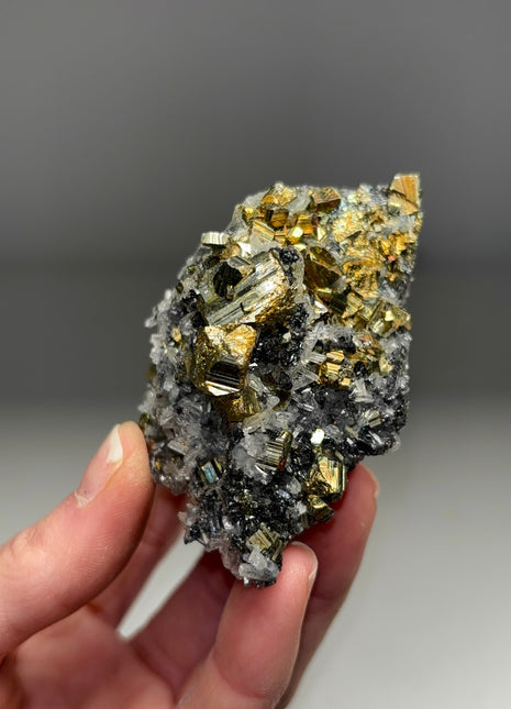 High Grade Pyrite with Quartz