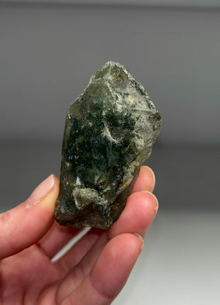 Rutile Green Chlorite Quartz - From Himachal Pradesh, Himalayas