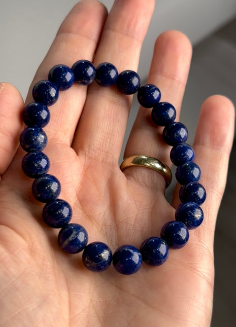 Deep Blue Lapis Lazuli Bracelet