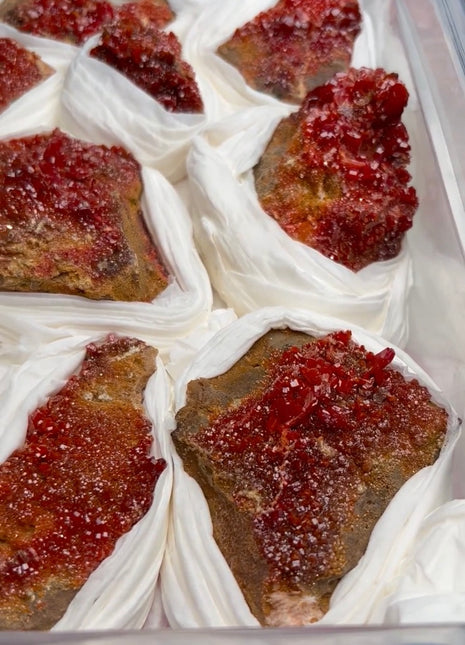 9 Piece Lot ! High Grade Red Vanadinite Specimens