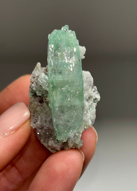 Green Apophyllite with Stilbite, Green Chalcedony