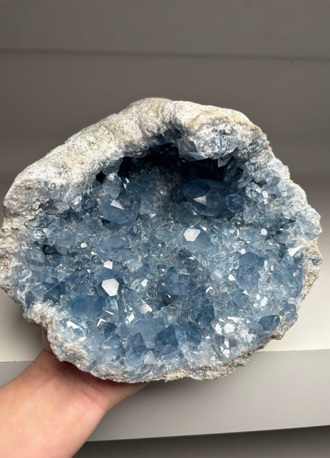 Blue Celestite Geode