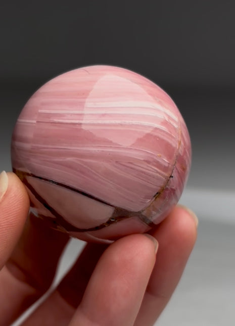 Pink Opal Sphere from Australia