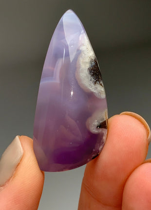 New Arrival ! Purple Moss Chalcedony