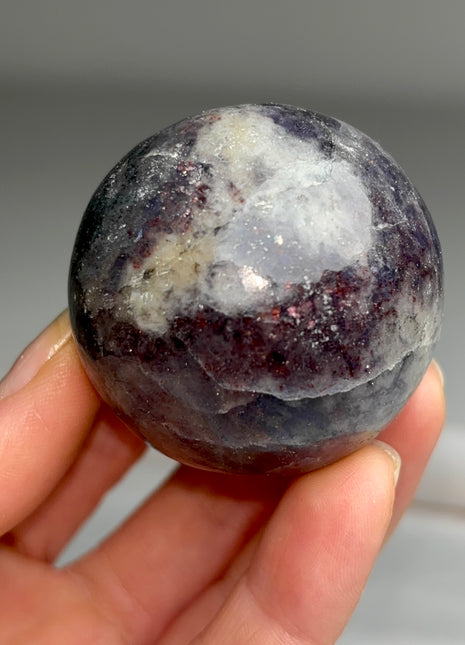 High Grade Iolite Sunstone Sphere 🌈🌈