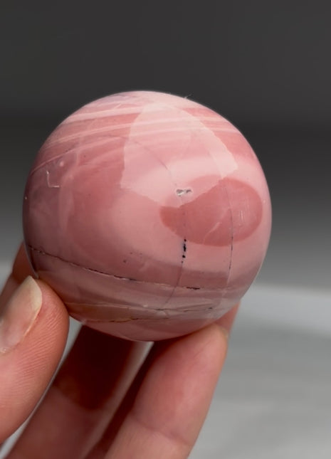 Pink Opal Sphere from Australia