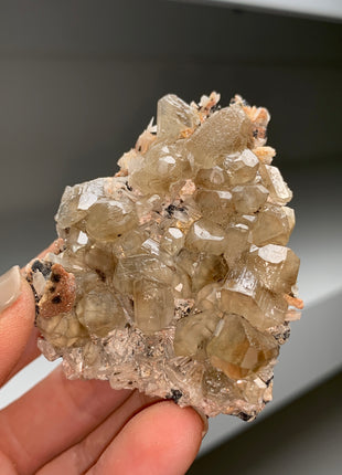 Wow ! Cerussite with Pink Barite