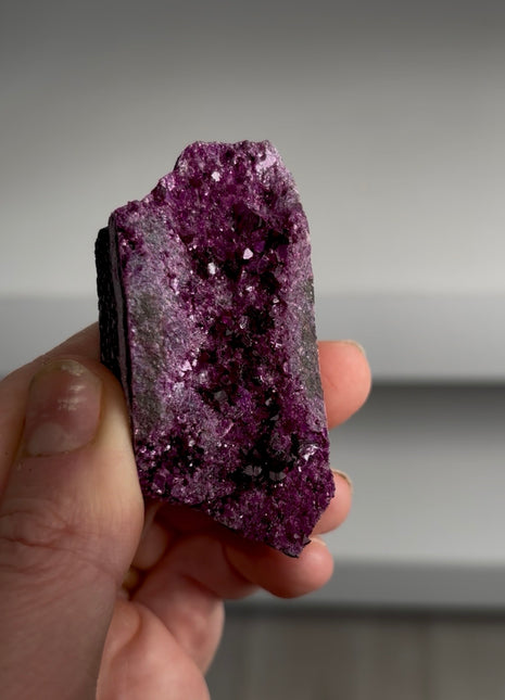 Purple Red Kammererite Specimen