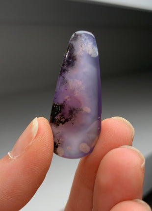 Green Moss in Purple Chalcedony !