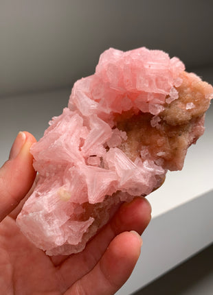 Pink Halite with Great Crystallization - from Searles Lake, California