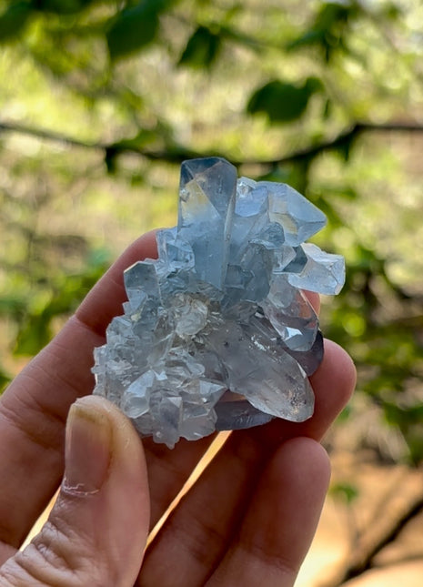 Blue Celestite from Madagascar