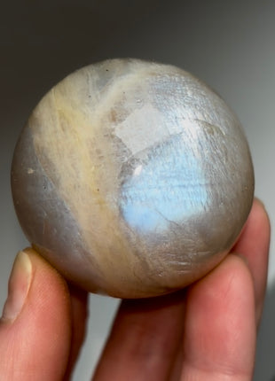 Flashy Rainbow Moonstone Sphere