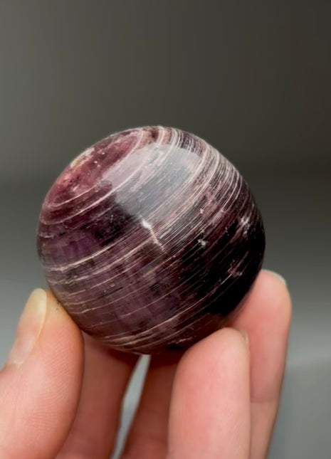 Lilac Lepidolite Sphere
