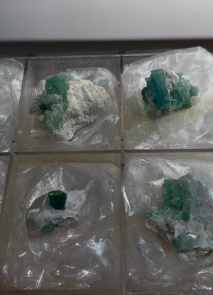 6 Pieces ! Blue Green Tourmaline Lot