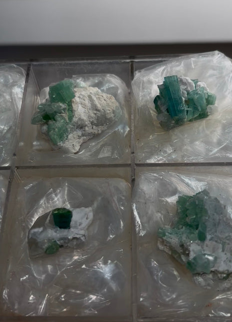 6 Pieces ! Blue Green Tourmaline Lot