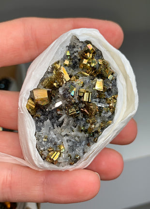 Very High Grade Iridescent Pyrite Combo Lot - 26 Pieces !