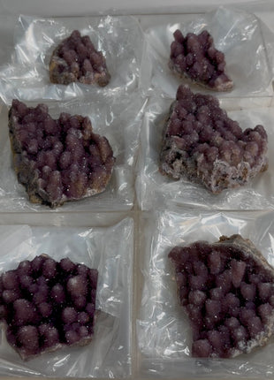 6 Pieces ! Bubblegum Amethyst Lot !