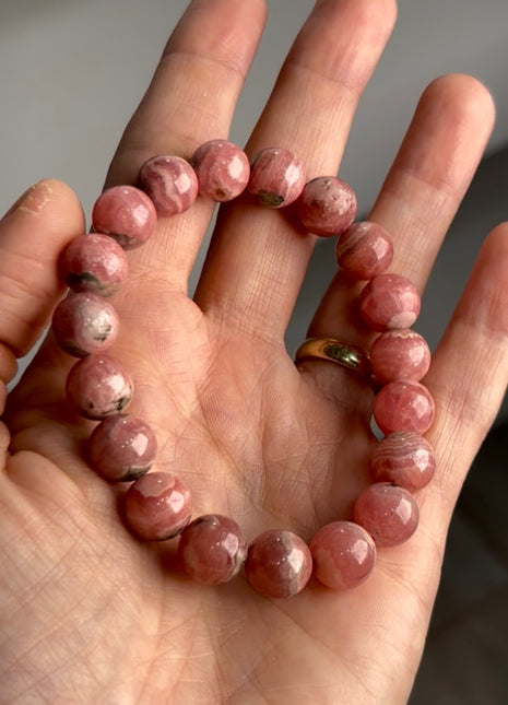 Pink Rhodocrosite Bracelet