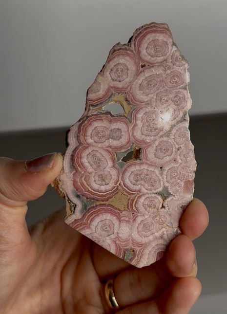 Pink Orbicular Rhodocrosite - From Argentina