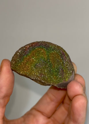 Spectropyrite Specimen from Volga River, Russia 🌈