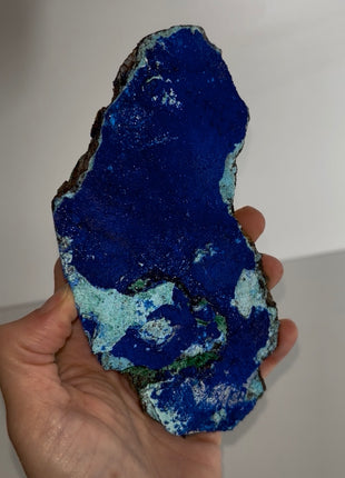 Brilliant Blue Azurite Specimen - uncommon locality !