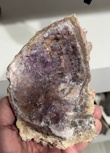 Glowing Amethyst Geode 🍉