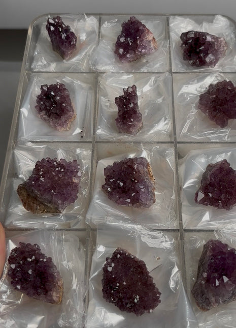 12 Pieces ! Amethyst Lot From Alacam Mine