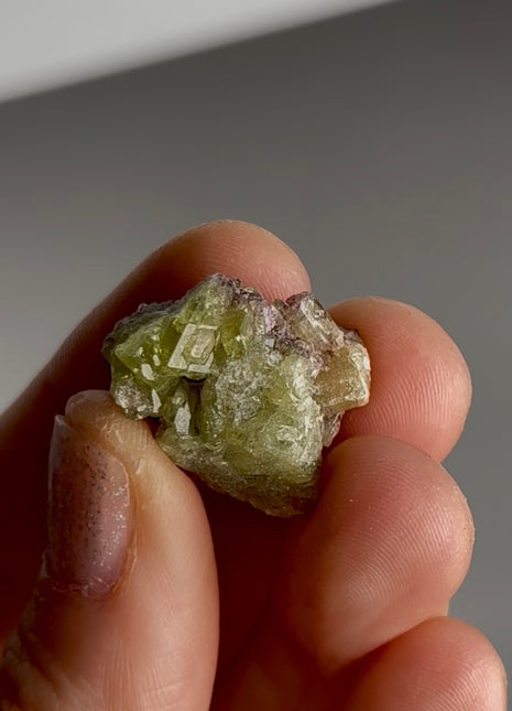 Vesuvianite from Jeffrey mine, Canada