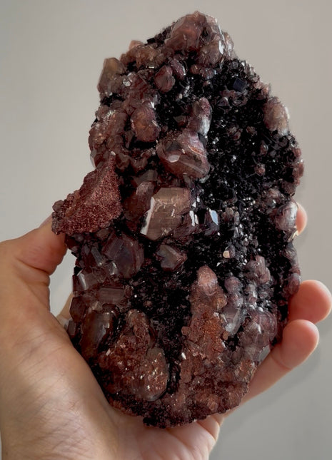 New arrival ! Red Chocolate Calcite