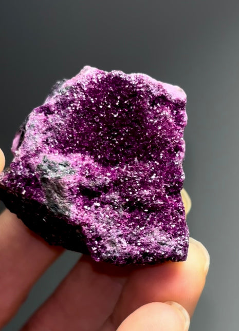 Purple Red Kammererite Specimen