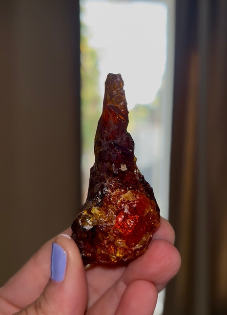 Red Zincite from Poland