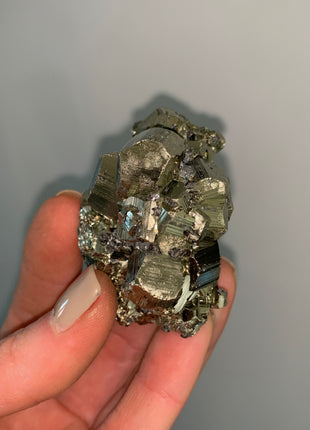 Very High Grade Pyrite from Huanzala, Peru