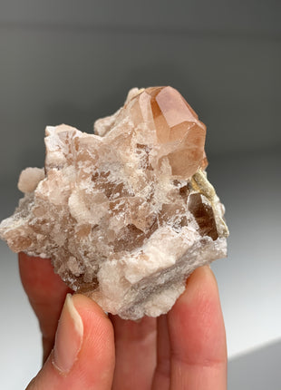 New Arrival ! Orange Topaz with Feldspar