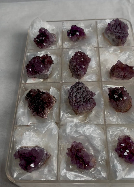 12 Pieces ! Amethyst Lot From Alacam Mine