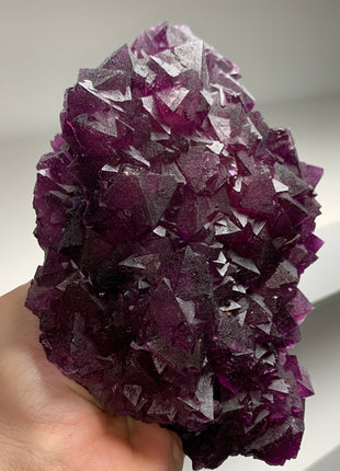 Octahedral Reddish Purple Fluorite *