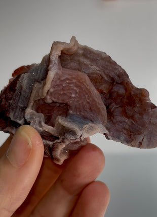 Unusual ! Amethyst after Chalcedony Specimen PM1322
