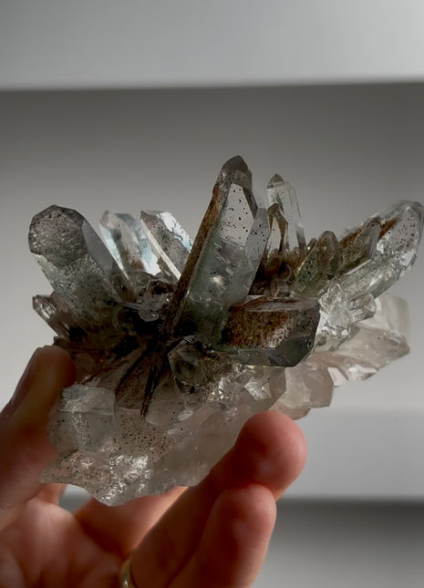 Green and Red Phantom Quartz PM0774