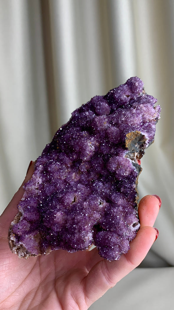 Velvety Purple Amethyst Specimen - From Alacam Amethyst Mine