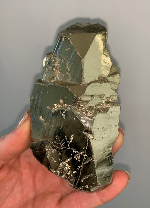 Very High Grade Pyrite from Huanzala, Peru