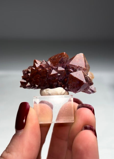 Red Amethyst from Thunder Bay, Canada