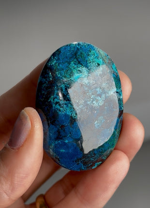 Blue Shattuckite from Namibia